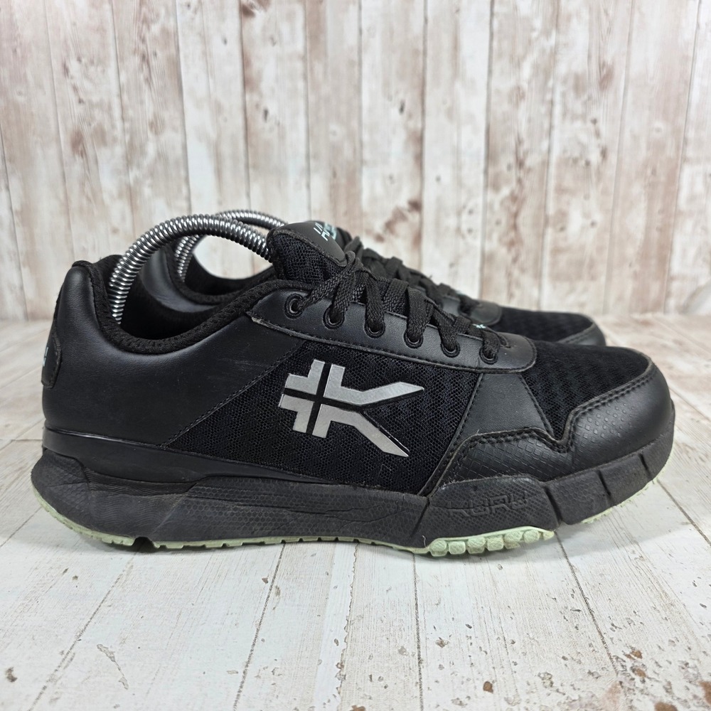 Kuru Quantum Womens Black Mint Athletic Walking Shoes Sneakers Size 9.5